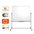 1 TABLEAU BLANC MOBILE CLASSIC EMAILLE 150 X 120 CM