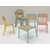 CHAISE 401 TAILLE 2 COLORIS HETRE/VERT D'EAU