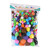 300 POMPONS TAILLES ET COLORIS ASSORTIS