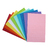 10 COUPONS PAPIERS NID D'ABEILLE 28X17,5CM MULTICOLORE ET PASTEL